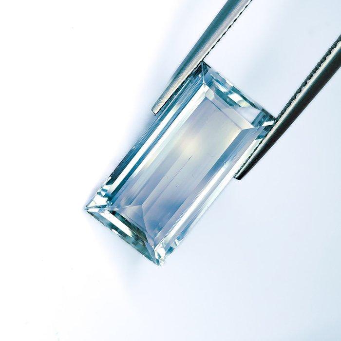 Zonder Minimumprijs Blauw Aquamarijn - 9.30 ct -, Sieraden, Tassen en Uiterlijk, Edelstenen