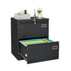 Metalen Zijarchiefkast met Slot en 2 Laden – Verticaal Kanto, Verzenden, Nieuw