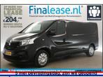 Renault Trafic 1.6 dCi T29 L2H1 Airco Cam Cruise PDC €204pm, Auto's, Renault, Zwart, Nieuw, Lease