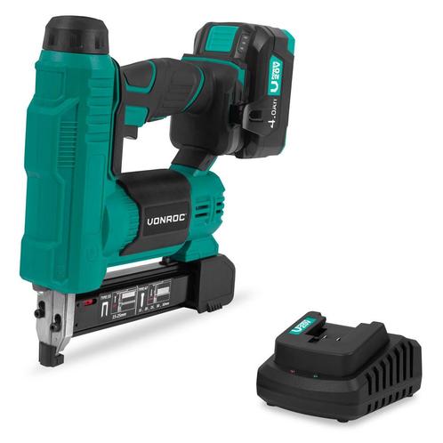 Accu tacker 20V –4.0Ah - Incl. spijkers en nieten | Incl., Doe-het-zelf en Verbouw, Gereedschap | Handgereedschap, Nieuw, Verzenden