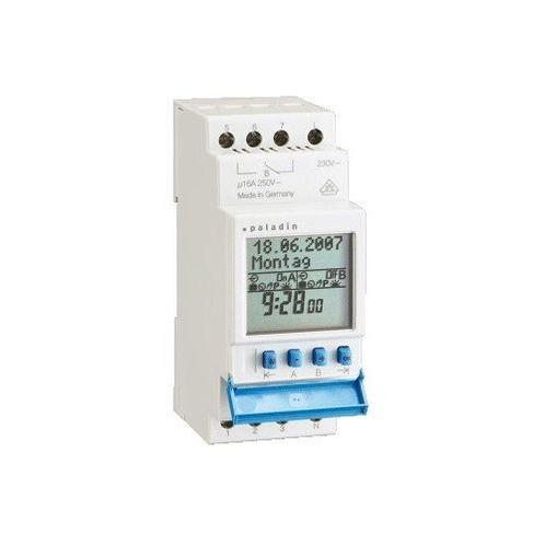 Paladin digitale schakelklok DIN-rail, Doe-het-zelf en Verbouw, Elektra en Kabels, Nieuw, Ophalen of Verzenden