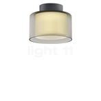 Bankamp Grand Plafondlamp LED, antraciet mat/glas rook - ø, Huis en Inrichting, Lampen | Plafondlampen, Verzenden, Nieuw