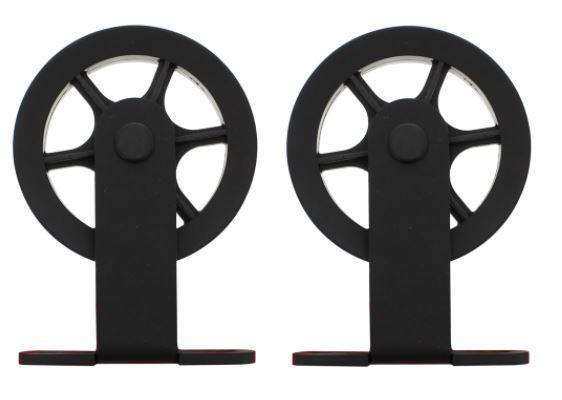 Intersteel set van 2 rollers spaakwiel 170 mm tbv, Doe-het-zelf en Verbouw, Hang- en Sluitwerk, Verzenden