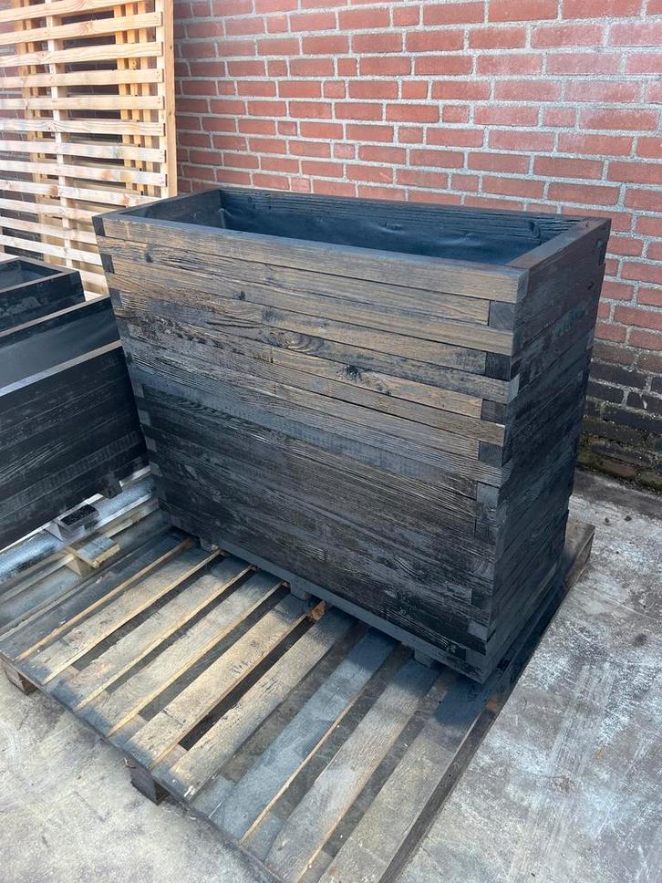 Aanbieding! Houten plantenbak uitverkocht tot 50% korting!, Tuin en Terras, Bloembakken en Plantenbakken, 30 tot 60 cm, 100 cm of meer
