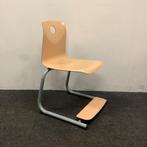 complete set 6 stuks Woodmark schoolstoelen met voetenplank,, Ophalen of Verzenden, Gebruikt, Hout, Vijf, Zes of meer stoelen