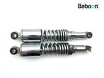 Achter Schokbreker Set Suzuki GN 125 1994-2001 (GN125 NF41A), Motoren, Verzenden, Gebruikt