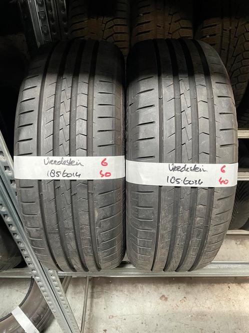 185-60-14 Vredestein Zomerbanden 6mm Incl Montage 185 60 14, Auto-onderdelen, Banden en Velgen, 14 inch, Zomerbanden, 185 mm, Personenwagen