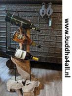 Wijnrek van hout | cadeau idee | wijnfleshouder | kado tip, Huis en Inrichting, Woonaccessoires | Wijnrekken, Nieuw, Ophalen of Verzenden