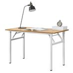Eettafel bureau 120x60x75 - 76,4 cm opvouwbaar verstelbaar b, Huis en Inrichting, Bureaus, Verzenden, Nieuw