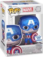 Funko Pop #1268 Funko Pop! Marvel Captain America (Facet), Verzenden, Nieuw