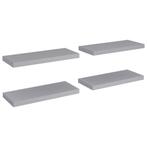 Wandplanken Set - Grijs - 60cm - Retourdeal, Huis en Inrichting, Ophalen of Verzenden, Nieuw