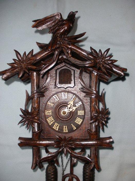 Koekoeksklok - Zwarte Woud - Antiek Hout, been, messing, Antiek en Kunst, Antiek | Klokken