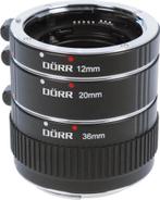 Dörr Extension Tube Set 12/20/36mm voor Sony (Nieuw), Verzenden, Nieuw