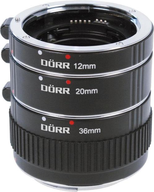 Dörr Extension Tube Set 12/20/36mm voor Sony (Nieuw), Audio, Tv en Foto, Fotocamera's Digitaal, Nieuw, Verzenden