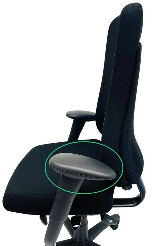 BMA Axia Pro armlegger armpad opdek, Huis en Inrichting, Bureaustoelen, Bureaustoel, Zwart, Nieuw, Ophalen of Verzenden