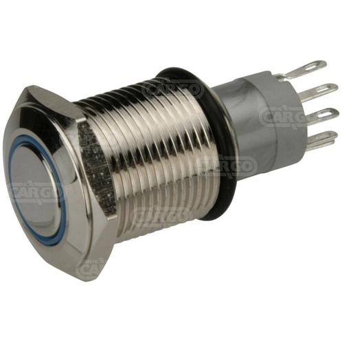 Drukknopschakelaar LED Knopkleur: Blauw, Auto-onderdelen, Verlichting, Ophalen of Verzenden