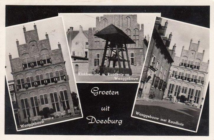 DOESBURG - Meerluik groeten uit Doesburg, Verzamelen, Ansichtkaarten | Nederland, Verzenden