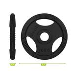 VirtuFit Olympische Gietijzeren Halterschijf - 10 kg, Sport en Fitness, Fitnessmaterialen, Verzenden, Nieuw, Halterschijven