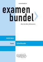 Examenbundel havo Scheikunde 20202021 9789006781465, Boeken, Zo goed als nieuw, Verzenden