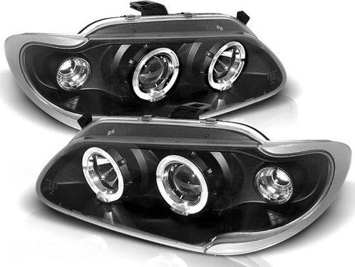 Koplampen dual halo rims RENAULT MEGANE / SCENIC 96-99 AN..., Auto-onderdelen, Verlichting, Nieuw, Ophalen of Verzenden