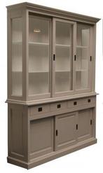 Buffetkast grijs Jubbega 180cm, Huis en Inrichting, Ophalen of Verzenden, Nieuw