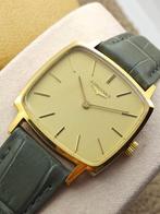 Longines - Zonder Minimumprijs - 18k GP Square Slim Vintage, Sieraden, Tassen en Uiterlijk, Horloges | Antiek