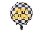 Happy Birthday Helium Ballon Race Vlag Leeg 35cm, Verzenden, Nieuw