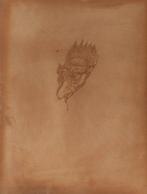 Ernst Fuchs (1930-2015) - Selbstportrait Groteske, UNIQUE, Antiek en Kunst