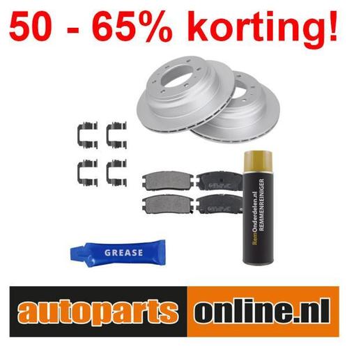 Remschijven + Remblokken Opel Frontera achterzijde, Auto-onderdelen, Besturing, Nieuw, Opel, Verzenden