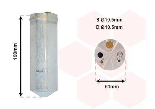 AIRCO DROGER VOOR VOLVO S60 2000-2004 30645016, Auto-onderdelen, Airco en Verwarming, Nieuw, Ophalen of Verzenden