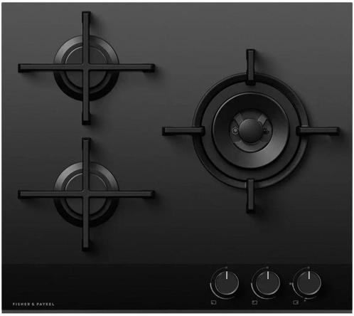 Fisher & Paykel Cg603dlpgb4 | 60cm Gaskookplaat 3-pits |, Witgoed en Apparatuur, Kookplaten, Nieuw, Ophalen of Verzenden
