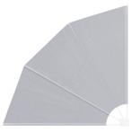 vidaXL Balkon Privacy Scherm Grijs 160 x 160 cm Stof, Tuin en Terras, Zonneschermen, Verzenden, Nieuw