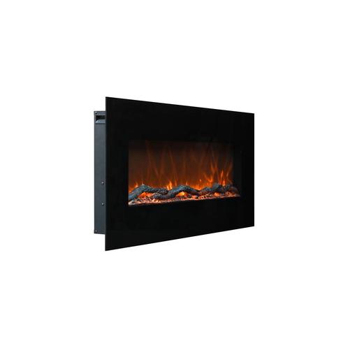 Wandhaard Majestic - 128cm, Huis en Inrichting, Haarden, Elektrische haard, Nieuw, Ophalen of Verzenden