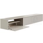 Madera TV-Meubel zwevend beige 240 cm, Huis en Inrichting, Kasten | Televisiemeubels, Overige materialen, Nieuw, Ophalen of Verzenden