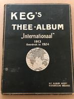 Kegs Thee Album - Insteekplaatjes 1924 - vrij zeldzaam, Boeken, Prentenboeken en Plaatjesalbums, Ophalen of Verzenden, Gelezen