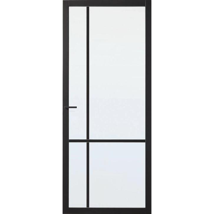 Skantrae binnendeur SSL 4009 88x211,5 (Opdek linksdraaiend), Doe-het-zelf en Verbouw, Deuren en Horren, Nieuw, Glas, Hout, Binnendeur