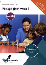 Pedagogisch werk 2 Niveau 3 en 4 9789037257342, Boeken, Verzenden, Zo goed als nieuw