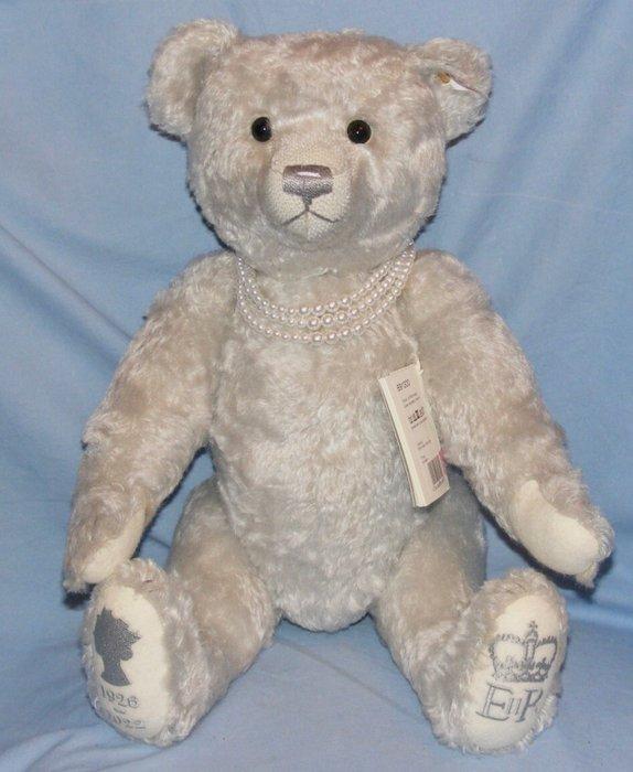 Steiff - Teddybeer Teddy 46 RMS 691300 Queen dedication to, Antiek en Kunst, Antiek | Speelgoed