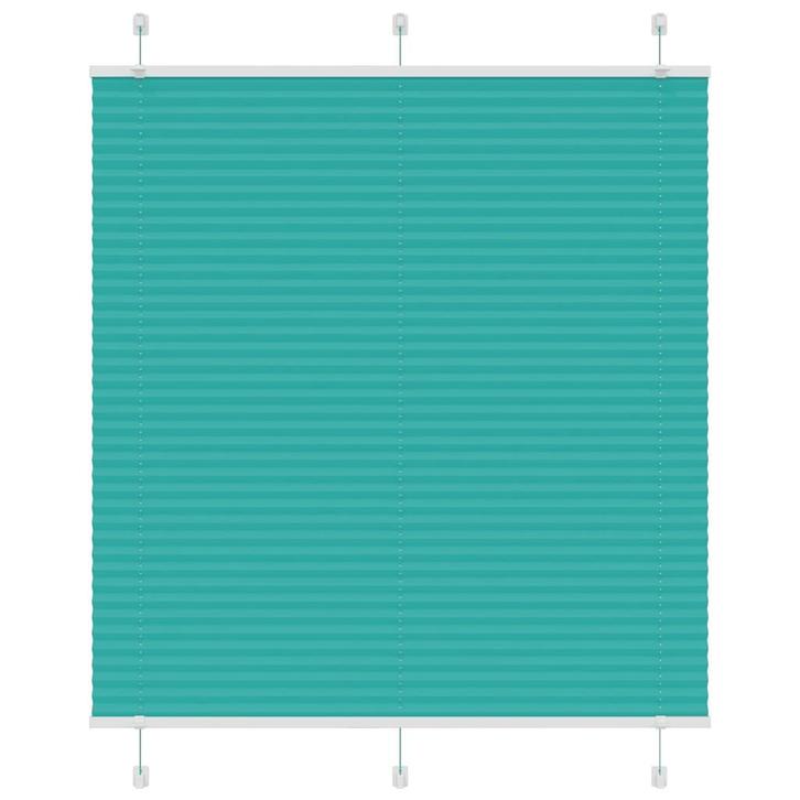 vidaXL Plissé rolgordijn 115x150cm stofbreedte 114,4cm, Huis en Inrichting, Stoffering | Gordijnen en Lamellen, Groen, Nieuw, Verzenden