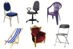 Goedkoop een Stoelen huren vanaf €0,75,- per dag, Hobby en Vrije tijd, Feestartikelen | Verhuur, Nieuw