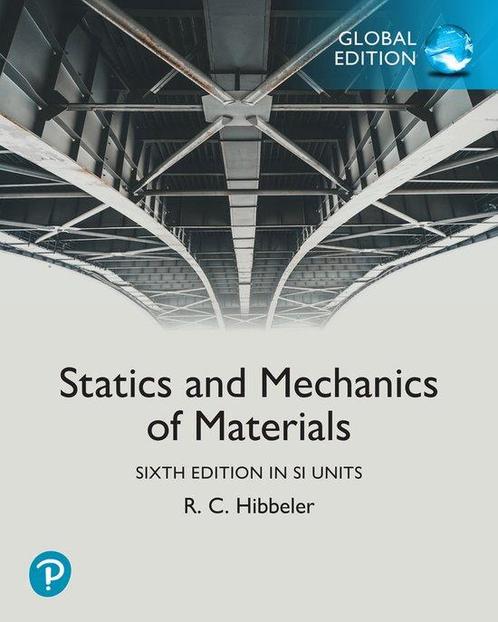 9781292460208 Statics and Mechanics of Materials, SI Units, Boeken, Schoolboeken, Zo goed als nieuw, Verzenden