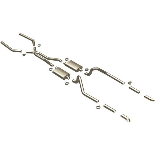 MagnaFlow SYS C/B 67-70 Mustang 2.50inch w/Tru-X - 15816, Auto-onderdelen, Uitlaatsystemen, Ophalen of Verzenden
