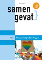 Samengevat / havo Maatschappijwetenschappen 9789006641882, Boeken, Schoolboeken, Verzenden, Gelezen, K.M. Vossen
