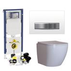 Geberit Sigma 8 (UP720) Toiletset set62 Mudo Rimless Met, Ophalen of Verzenden, Nieuw