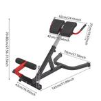 Romeinse Stoel – Hyperextension Fitnessbank Verstelbaar, Verzenden, Nieuw