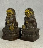 Set foo dogs - Brons - China - Eind 20e eeuw, Antiek en Kunst
