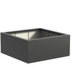 Polyester plantenbak 140x140x60cm - Met bodem, Tuin en Terras, Bloembakken en Plantenbakken, Kunststof, 100 cm of meer, Vierkant