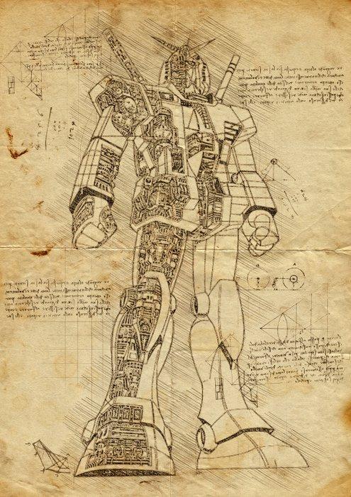 Boriani - 2x Gundam - Da Vinci Series - limited edition, Spelcomputers en Games, Spelcomputers | Overige Accessoires