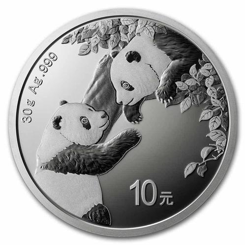 Chinese Panda 30 gram 2023, Postzegels en Munten, Munten | Azië, Oost-Azië, Losse munt, Zilver, Verzenden