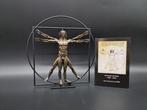 sculptuur, Art Sculpture The Vitruvian Man - 22 cm - Glas